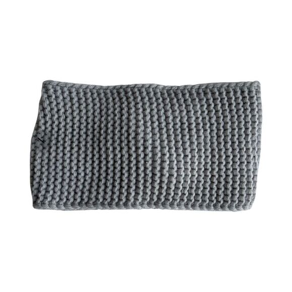 West Loop Women’s Gray Knit Criss Cross Front Solid Acrylic Headband OSFM NWT - Picture 5 of 5